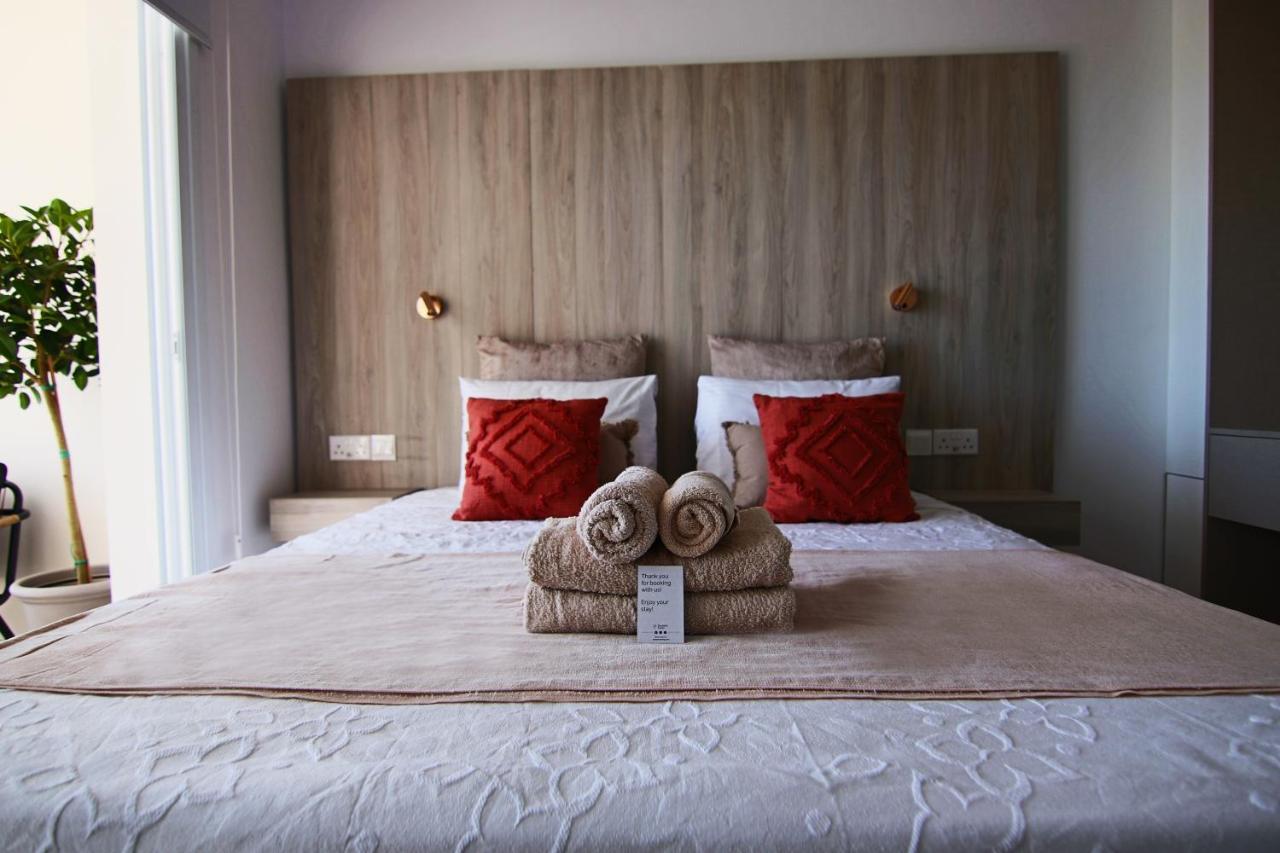 شقة Phaedrus Living: Seaview Luxury Flat Limnaria 151 بافوس المظهر الخارجي الصورة